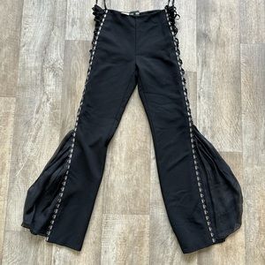Vintage Jean Paul Gaultier Femme Side Lace Up Pants